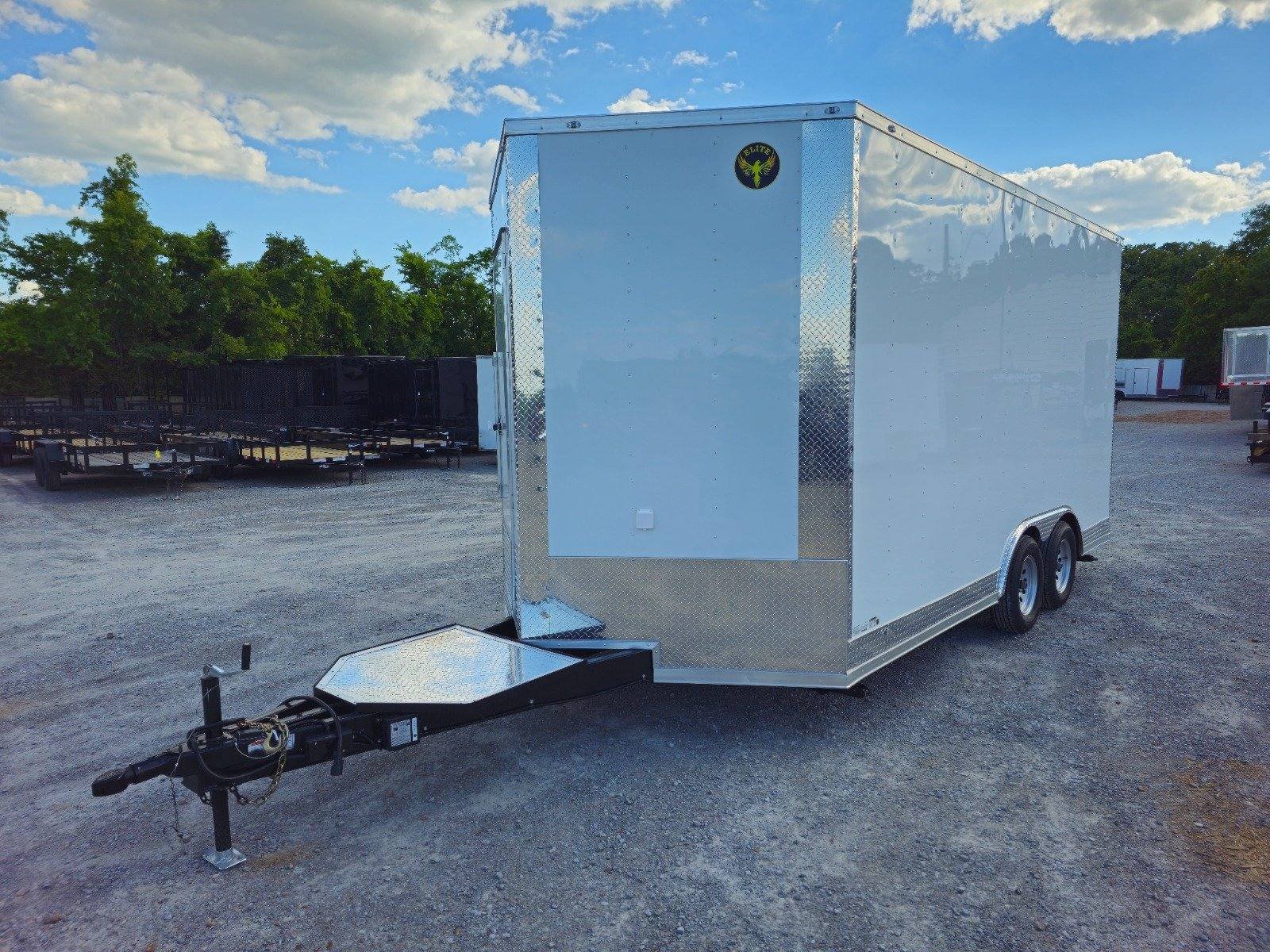Concession Trailer 8.5′ X 16′ White Merchandising Event Catering — photo 2