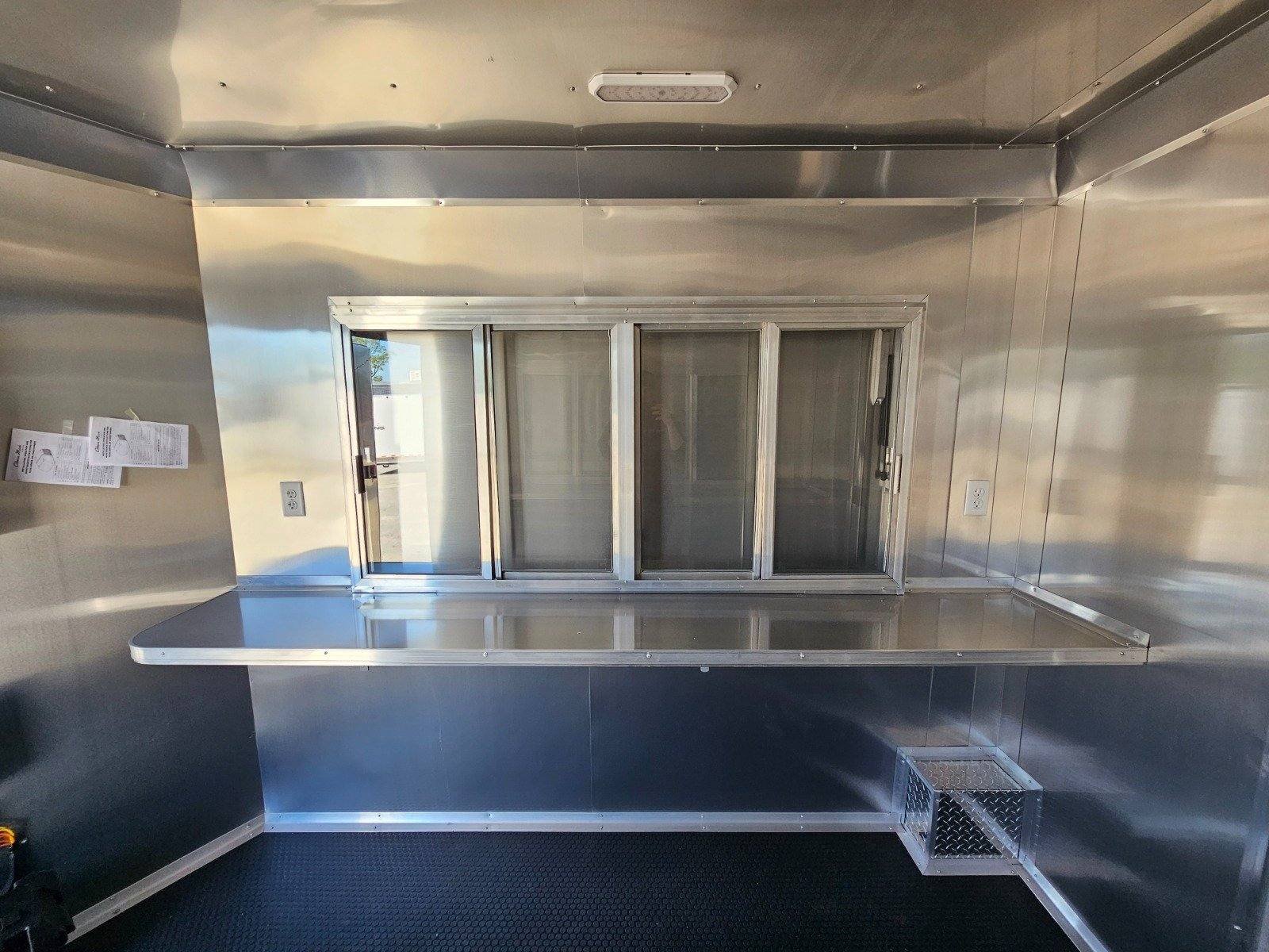 Concession Trailer 8.5′ X 18′ Red Event Ticket Booth — photo 6