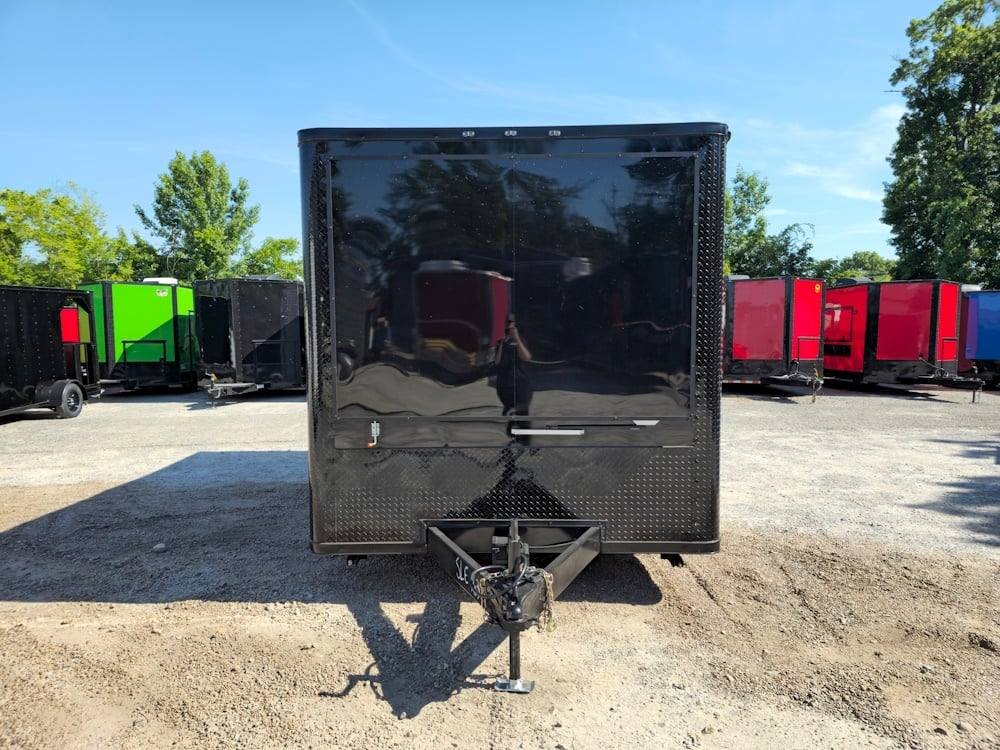 Concession Trailer Black 8.5′ X 16′ Apparel T-shirts Merchandising — photo 2