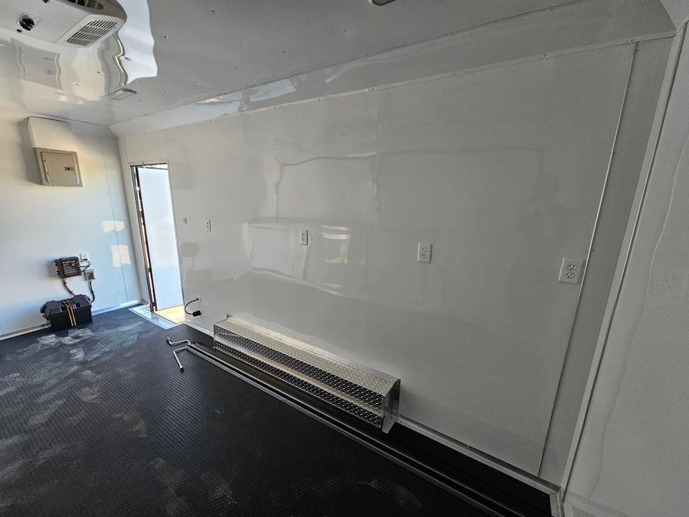 Concession Trailer Black 8.5′ X 16′ Apparel T-shirts Merchandising — photo 15