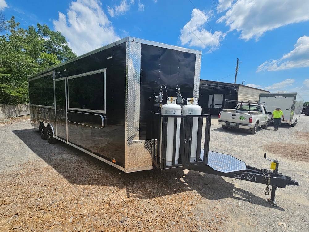Concession Trailer 8.5′ X 24′ Black Kettle Corn Vending — photo 11