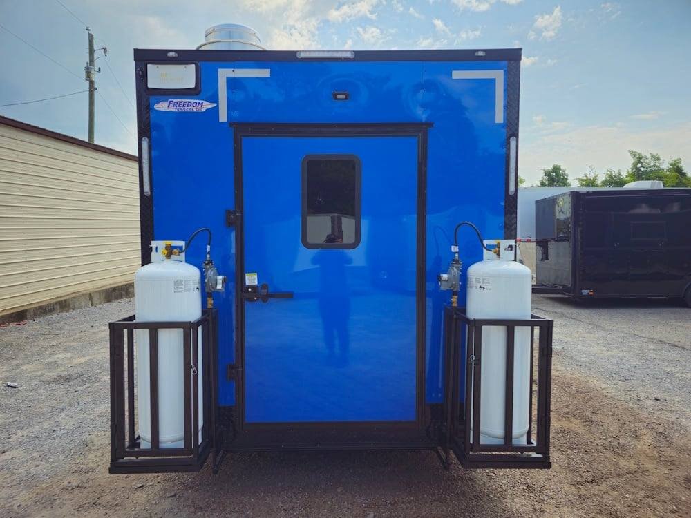 Concession Trailer 8.5′ X 20′ Food Event Catering Cobalt Blue — photo 10