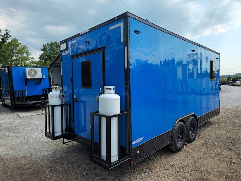 Concession Trailer 8.5′ X 20′ Food Event Catering Cobalt Blue — photo 11