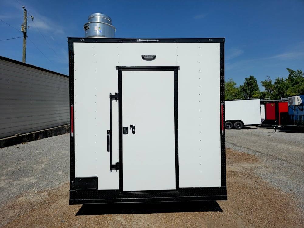 Concession Trailer 8.5′ X 12′ White W Blackout Food Event Catering — photo 7