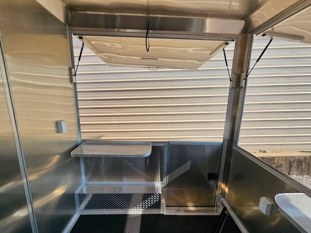 Concession Trailer 8.5′ X 16′ Food Event Catering Orange — photo 15