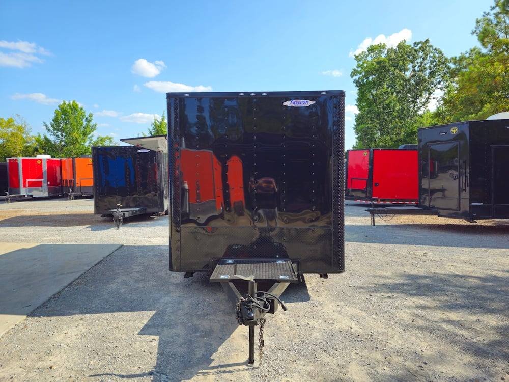 8.5′ X 12′ Black Marketing and Merch Concession Trailer — photo 2