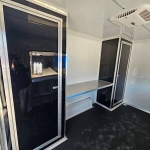8.5 x 12 marketing concession trailer in black blackout - view 12