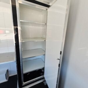 8.5 x 12 marketing concession trailer in black blackout - view 14