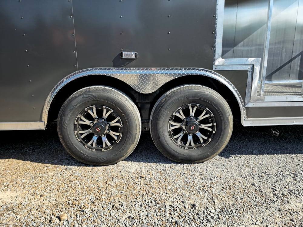 8.5′ X 30′ Charcoal Grey Concession Food Event Catering Trailer — photo 6
