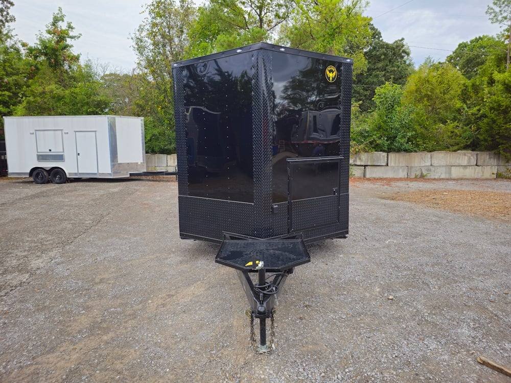 Concession Trailer 8.5′ X 24′ Black Event BBQ Catering — photo 2