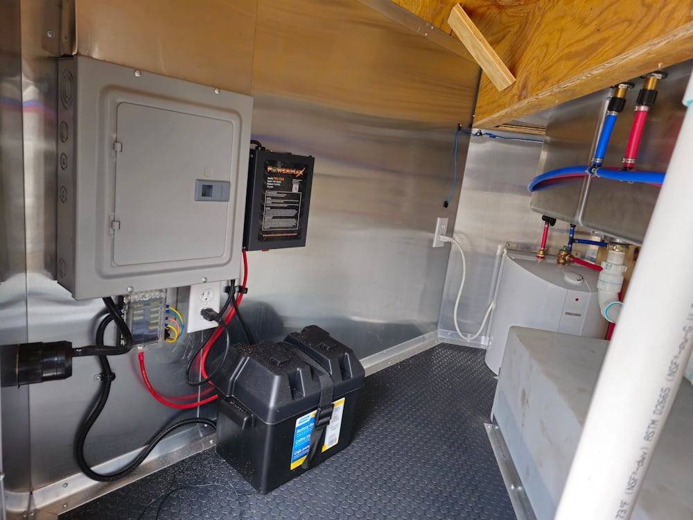 Concession Trailer 8.5′ X 24′ Black Event BBQ Catering — photo 4