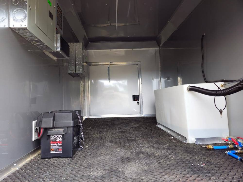 8.5′ X 44′ Silver Concession Trailer Food Event Catering — photo 7