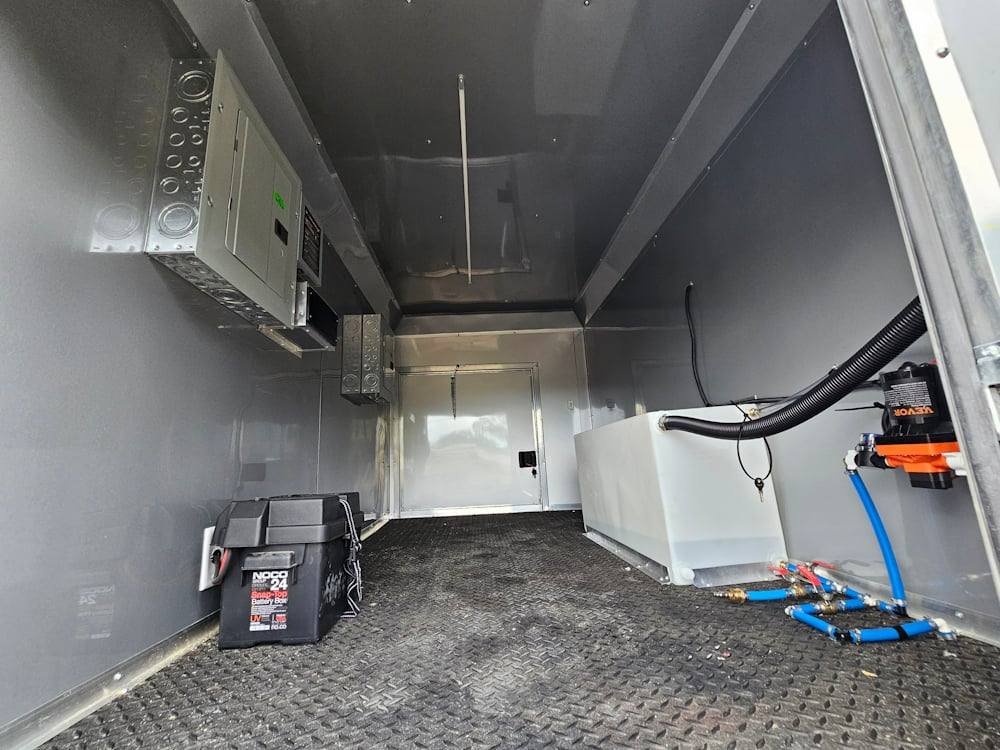 8.5′ X 44′ Silver Concession Trailer Food Event Catering — photo 8