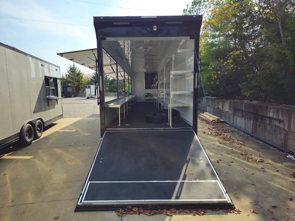 Concession Trailer 8.5′ X 53′ Gooseneck Mobile Marketing and Fireworks Trailer — photo 10