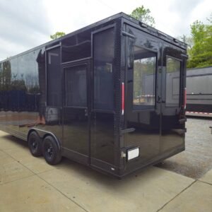 8.5 x 22 Screened Porch Trailer with fully screened 8-foot porch - view 10