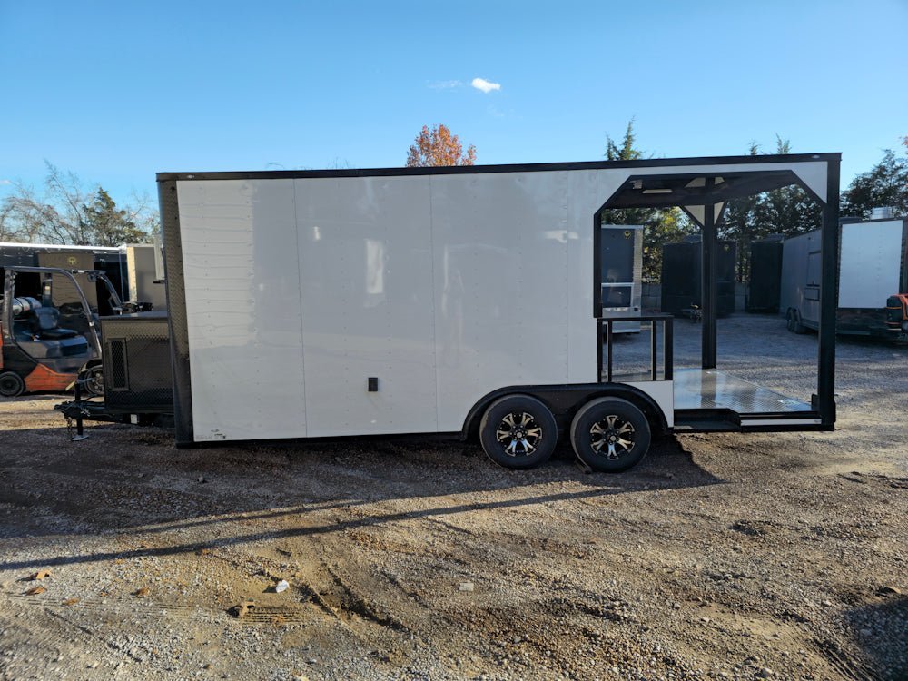 Concession Trailer 8.5′ X 20′ BBQ Event Competition — photo 4