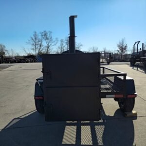 premium 250 gallon charkettle smoker with tongue charcoal grill - view 6