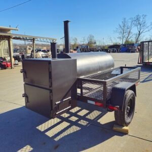 premium 250 gallon charkettle smoker with tongue charcoal grill - view 7