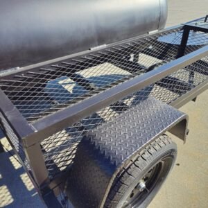 premium 250 gallon charkettle smoker with tongue charcoal grill - view 11