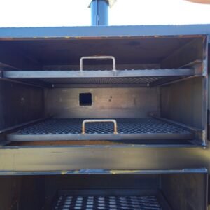 premium 250 gallon charkettle smoker with tongue charcoal grill - view 13