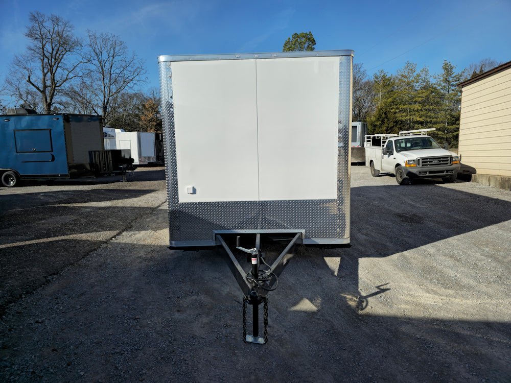 8.5′ X 18′ White Marketing Event Concession Trailer — photo 2