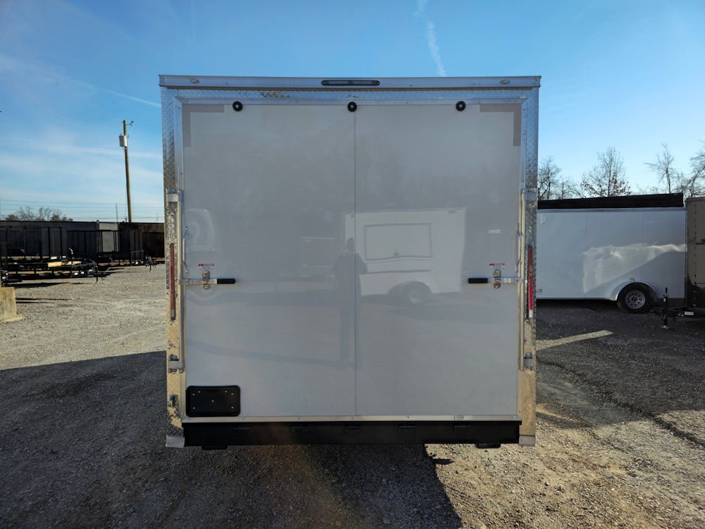 8.5′ X 18′ White Marketing Event Concession Trailer — photo 7