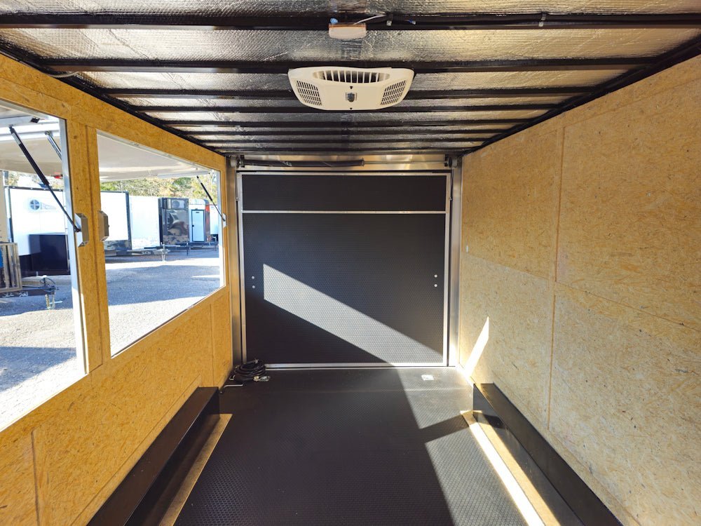 8.5′ X 18′ White Marketing Event Concession Trailer — photo 14