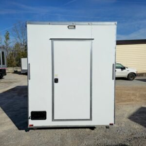 7 x 12 white concession trailer with 6-foot service window - view 6