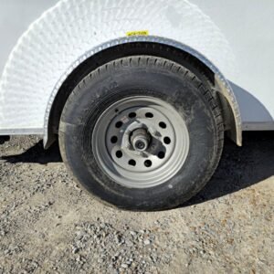 7 x 12 white concession trailer with 6-foot service window - view 13