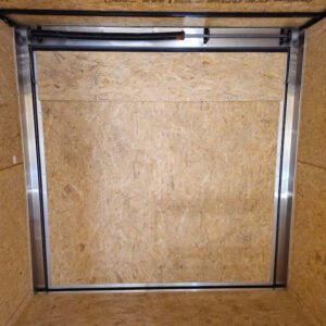 8.5 x 24 White Stage Trailer with 16-foot hoist stage and retractable awning - view 14
