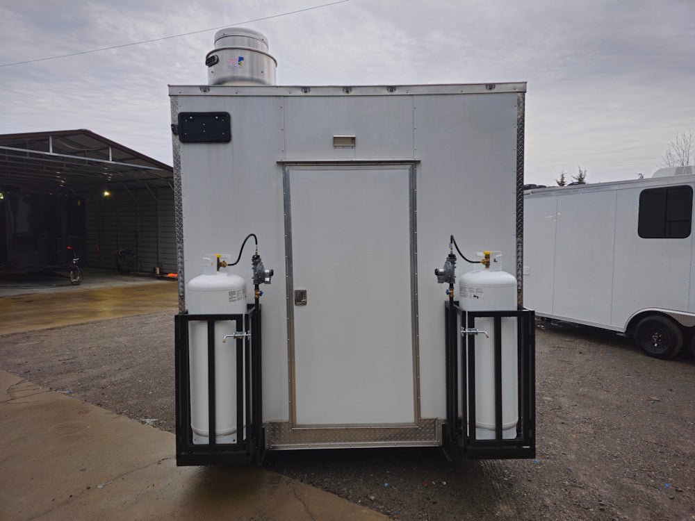 8.5′ X 16′ Elite Economy Concession Trailer Food Event Catering Equipped — photo 6