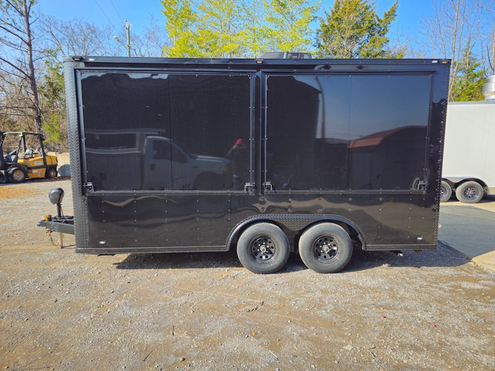 8.5′ X 16′ Merchandising & Marketing Event Trailer w/Blackout — photo 5