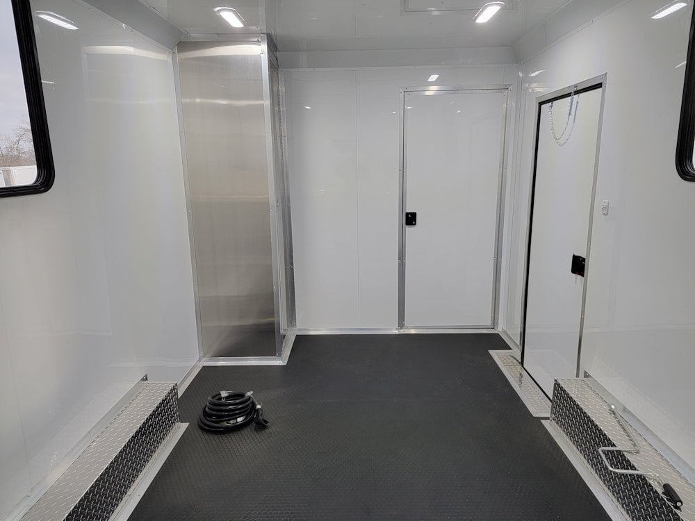 8.5′ X 20′ Black Concession Trailer Office & Mobile Command Center — photo 15