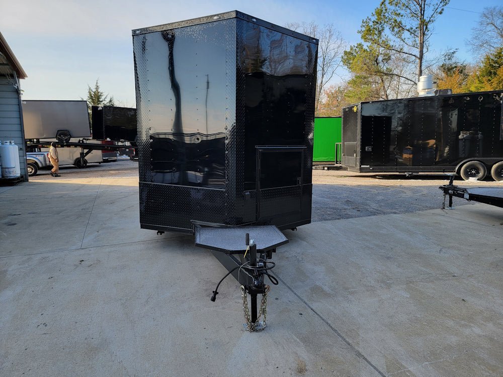 8.5′ X 24′ Concession Trailer Black Food Event Catering — photo 2