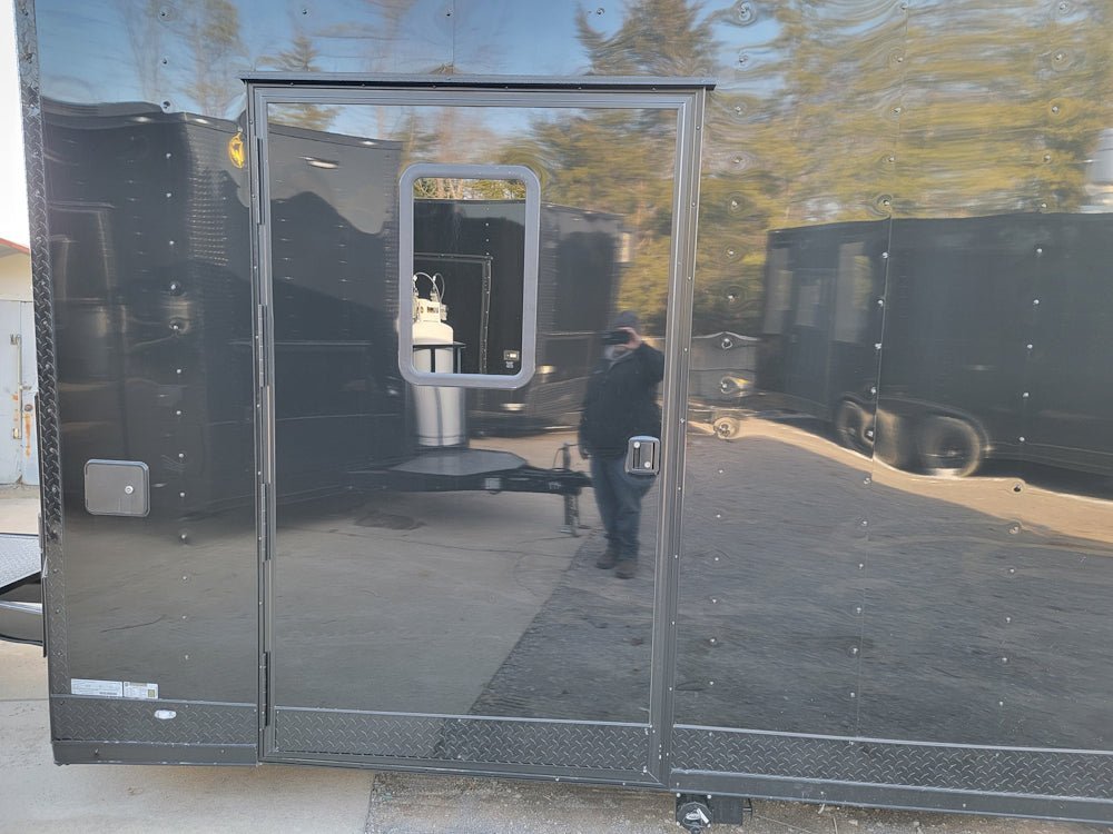 8.5′ X 24′ Concession Trailer Black Food Event Catering — photo 7