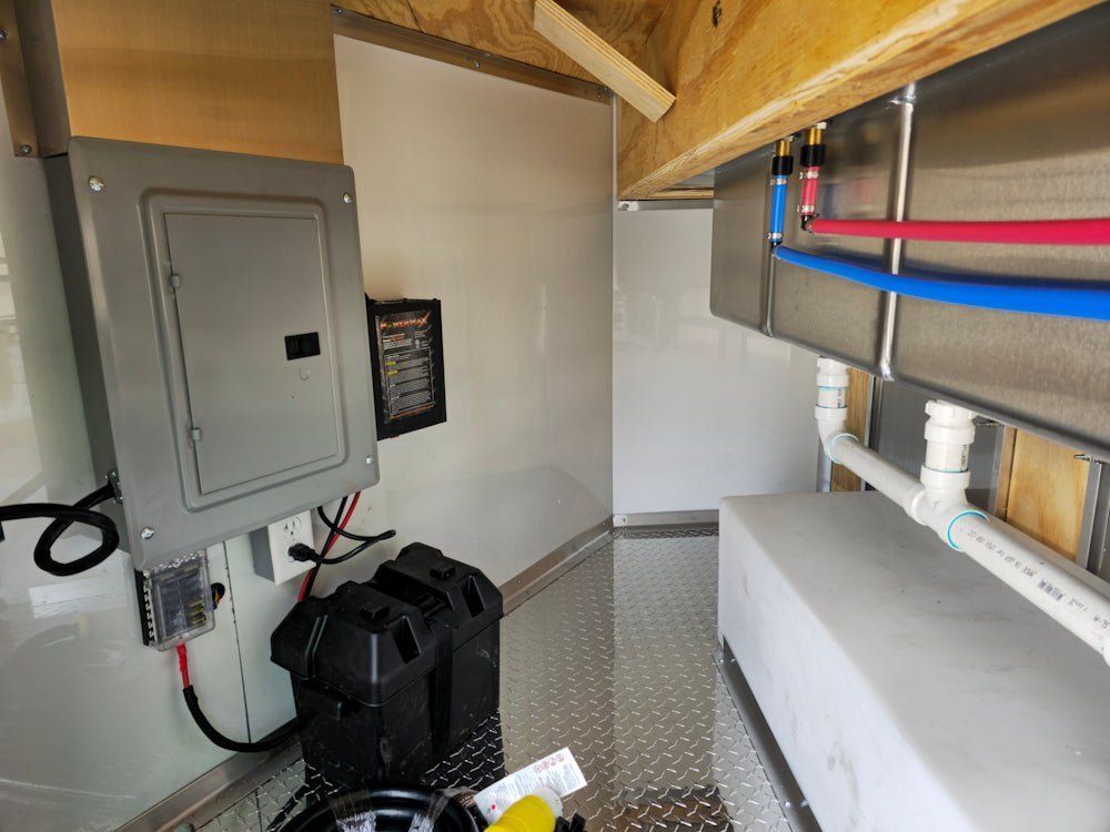 8.5′ X 16′ White Concession Trailer Food Event Catering — photo 5