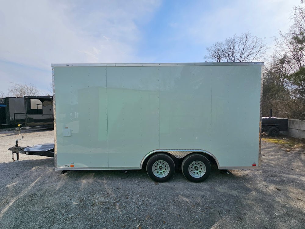 8.5′ X 16′ White Concession Trailer Food Event Catering — photo 8