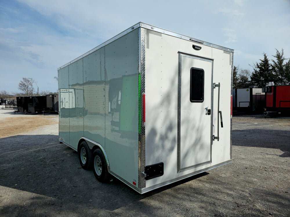 8.5′ X 16′ White Concession Trailer Food Event Catering — photo 10