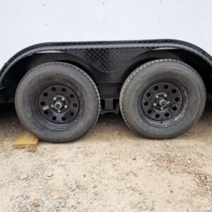 8.5 x 18 white blackout trailer high-contrast elite unit - view 9