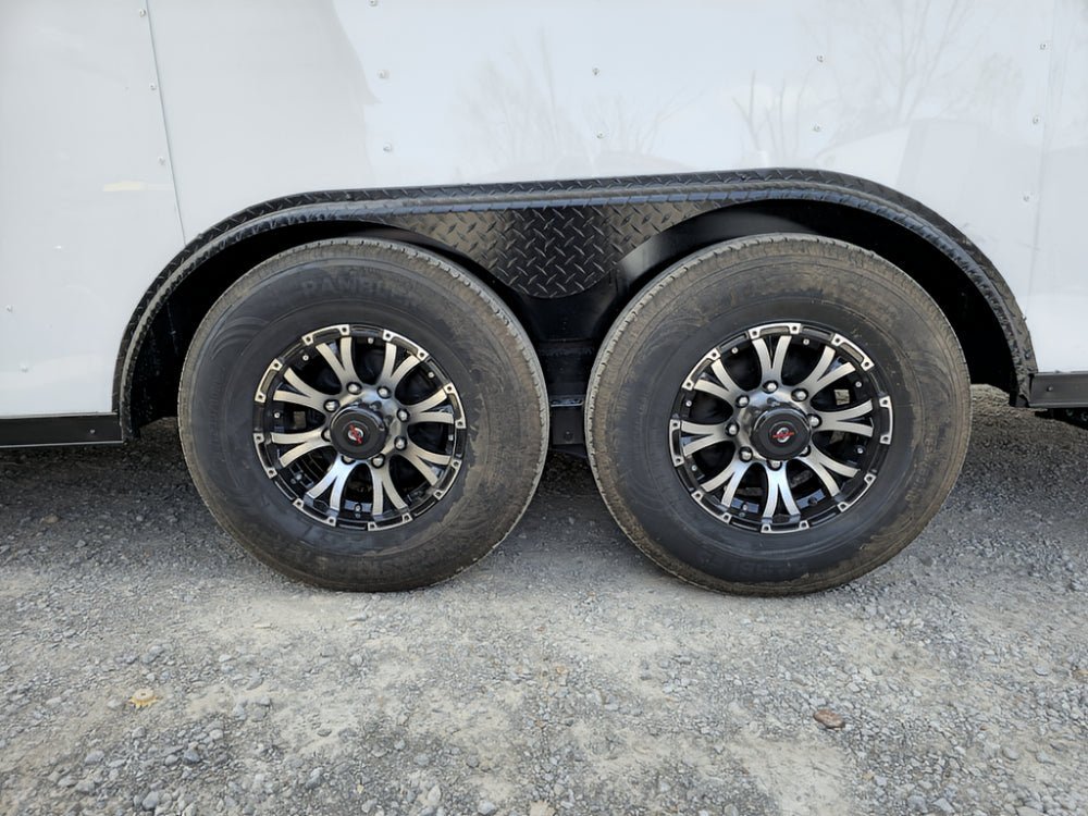 8.5′ X 26′ Concession Trailer White W/ Blackout Kettle Corn Event Catering — photo 8