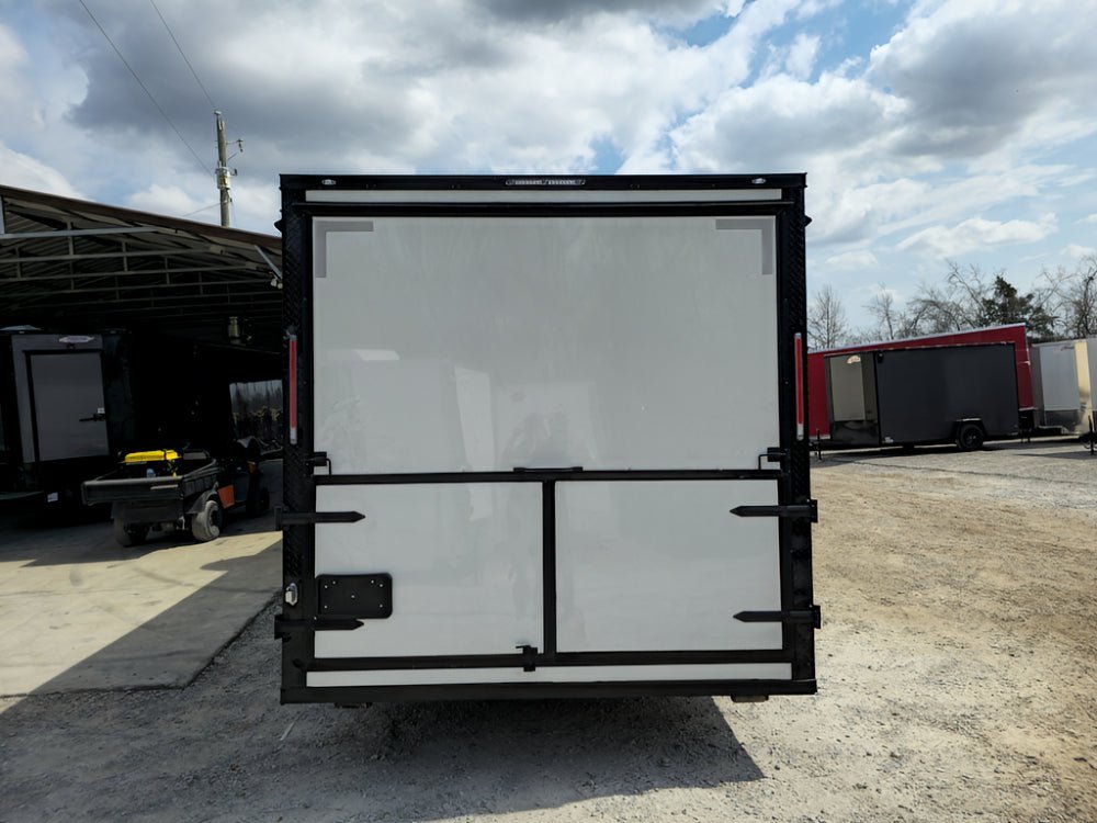 8.5′ X 26′ Concession Trailer White W/ Blackout Kettle Corn Event Catering — photo 11