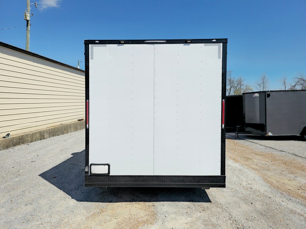 8.5′ X 24′ White With Blackout All Electric Food Trailer Event Catering — photo 10
