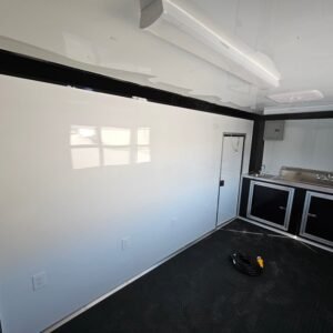 7 x 14 blackout concession trailer in white with blackout trim - view 15