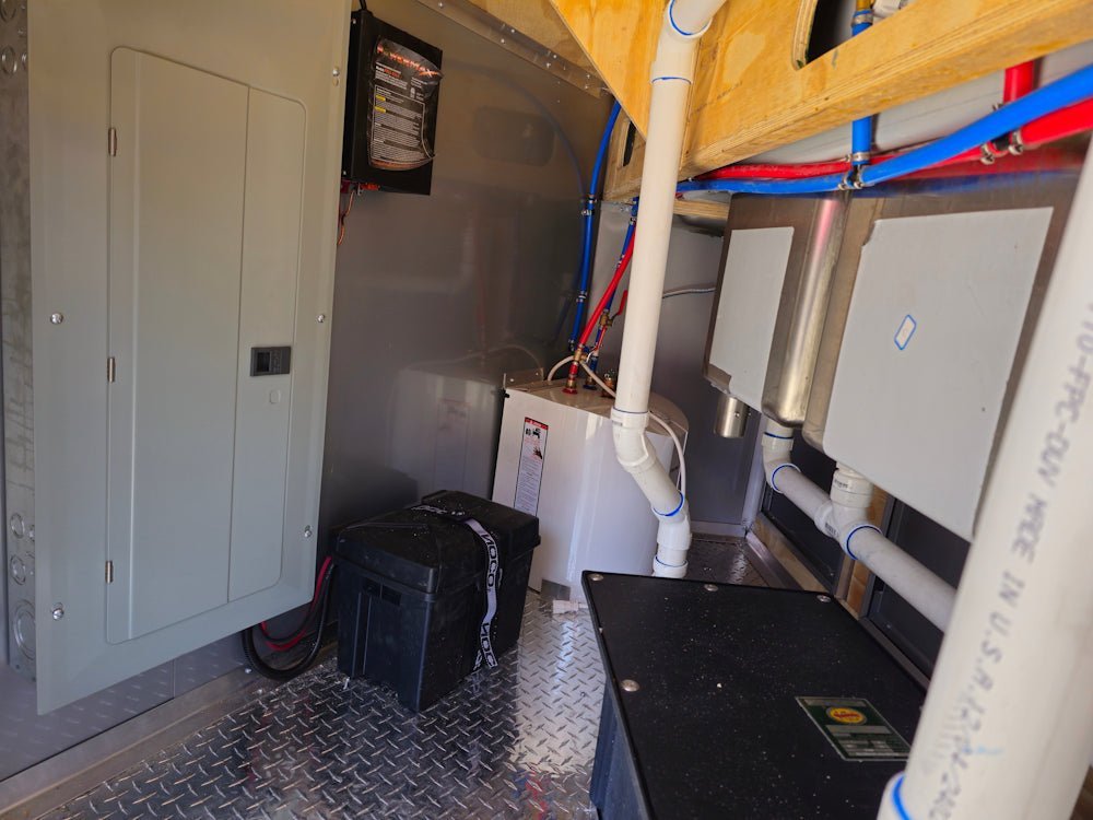 8.5 x 24 Black Concession Trailer Food Event Catering — photo 4