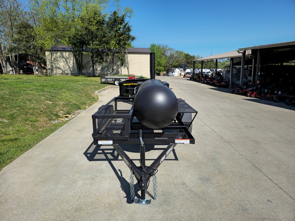 BBQ Smoker Trailer Pull Behind 5’x8′ Reverse Flow Commercial Grade — photo 2