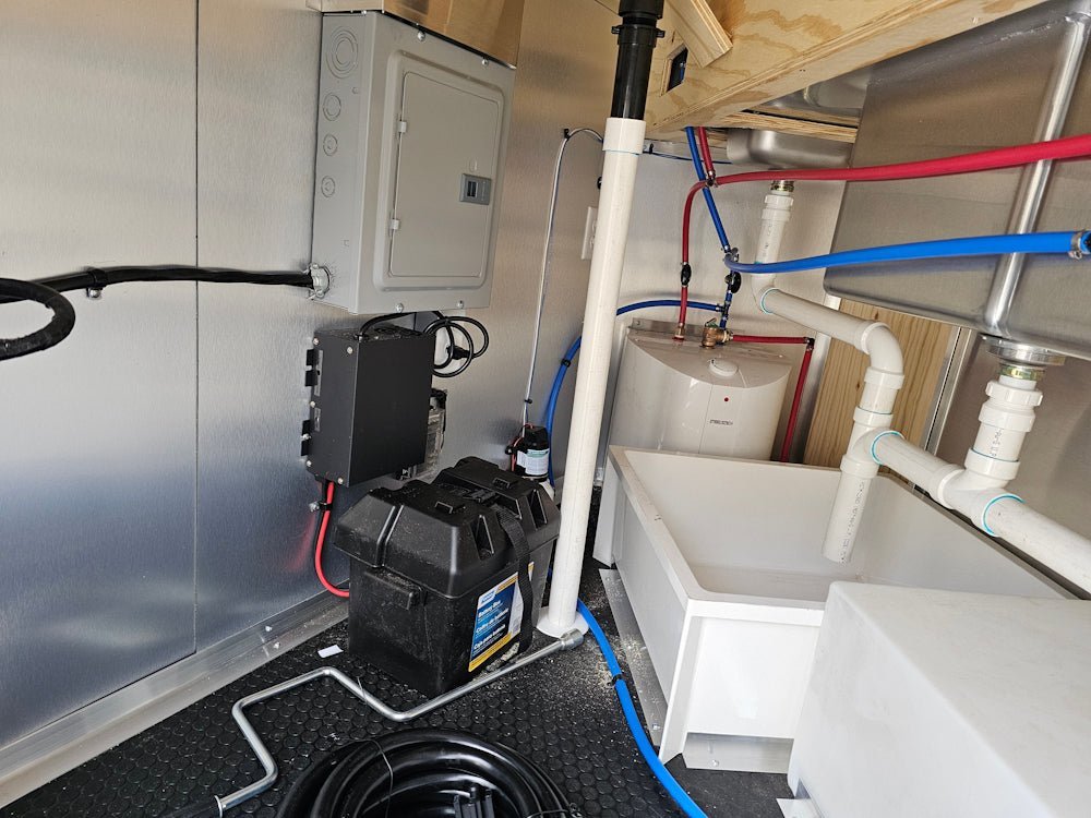 8.5′ X 12′ White Concession Trailer Drink and Beverage Catering — photo 6