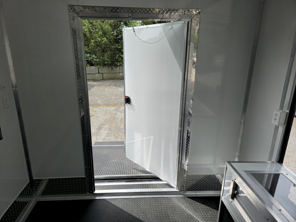 8.5′ X 53′ Charcoal Grey Concession Trailer Marketing and Event — photo 4