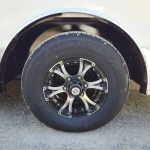 8.5 x 12 white vending trailer with tall interior and mag wheels - view 13