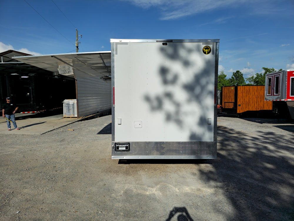 8.5′ X 16′ White Concession Trailer Food Event Catering — photo 7