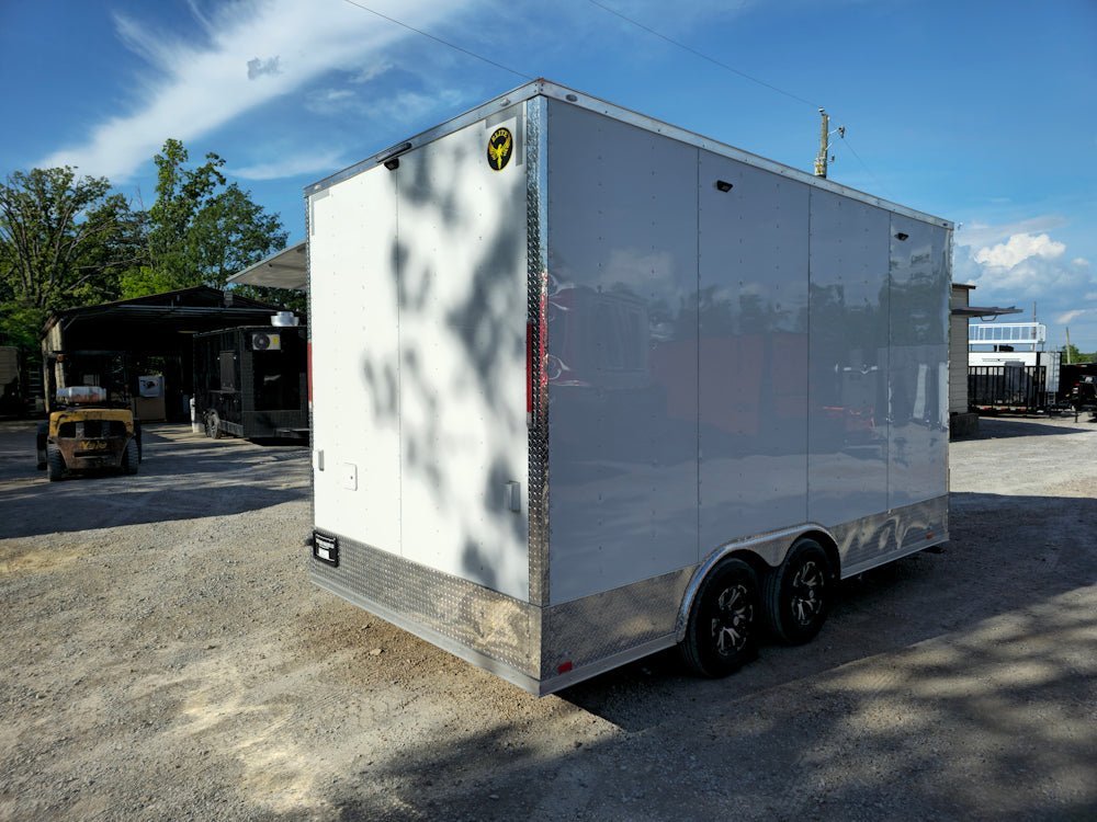 8.5′ X 16′ White Concession Trailer Food Event Catering — photo 8